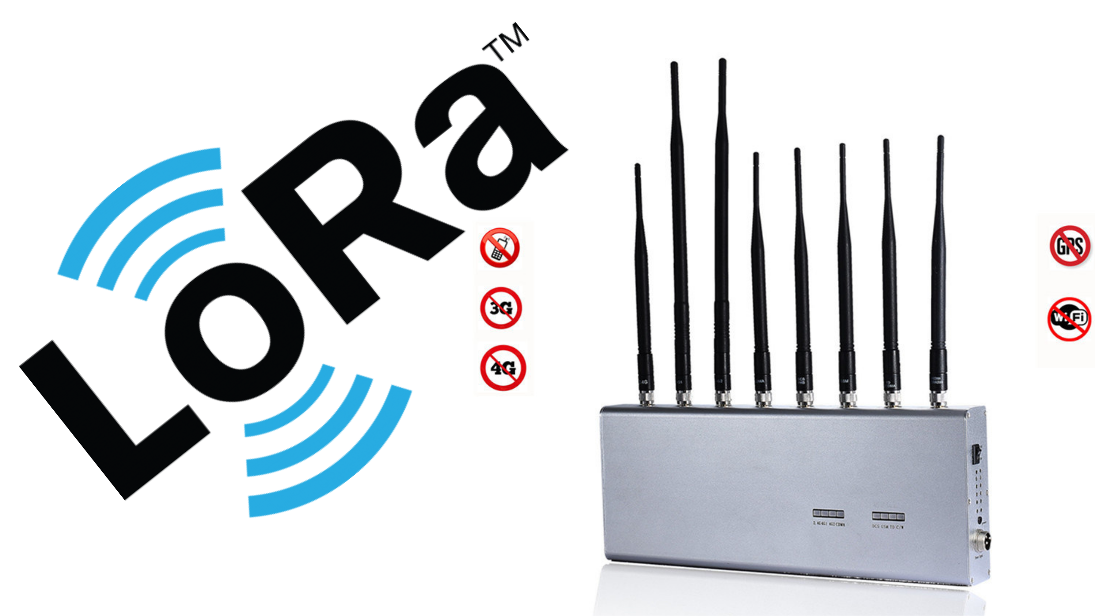 How do LoRa jammers work?